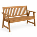 Gartenbank aus Akazienholz 120 cm Braun