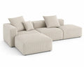 Modulares Sofa Beige Cord