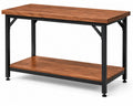 Rechteckiger Tisch aus Holzwerkstoff und Metall 120x60x90 cm