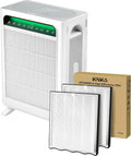 Luftreiniger, KNKA APH4000 2er, Luftreinigungsgerät, Ersatzfilter, APH4000 Luftreiniger und Ersatzfilter 2er Pack Bundle
