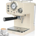 Milchaufschäumer, Milchschäumer, Espressomaschine, Zilan Espressomaschine Siebträger mit Milchaufschäumer