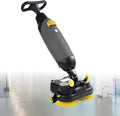 Doppelrotationsbürste, Scheuersaugmaschine, 43 cm, Grau, für Abwasser und Frischwasser