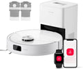 Saugroboter Q10, 000 Pa Saugkraft, Staubsaugerroboter, roborock S5+ Set Saugroboter mit Wischfunktion