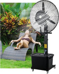 Ventilator cm/28 71cm/28in, 28 Zoll, Oszillation, Gastronomie, 90°-Oszillation, Außengastronomie, 3 Kühlstufen