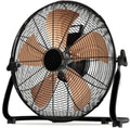 Ventilator, 50,8 cm, Industrie, Ventilator zur Luftzirkulation, Robuster industrieller Bodenventilator