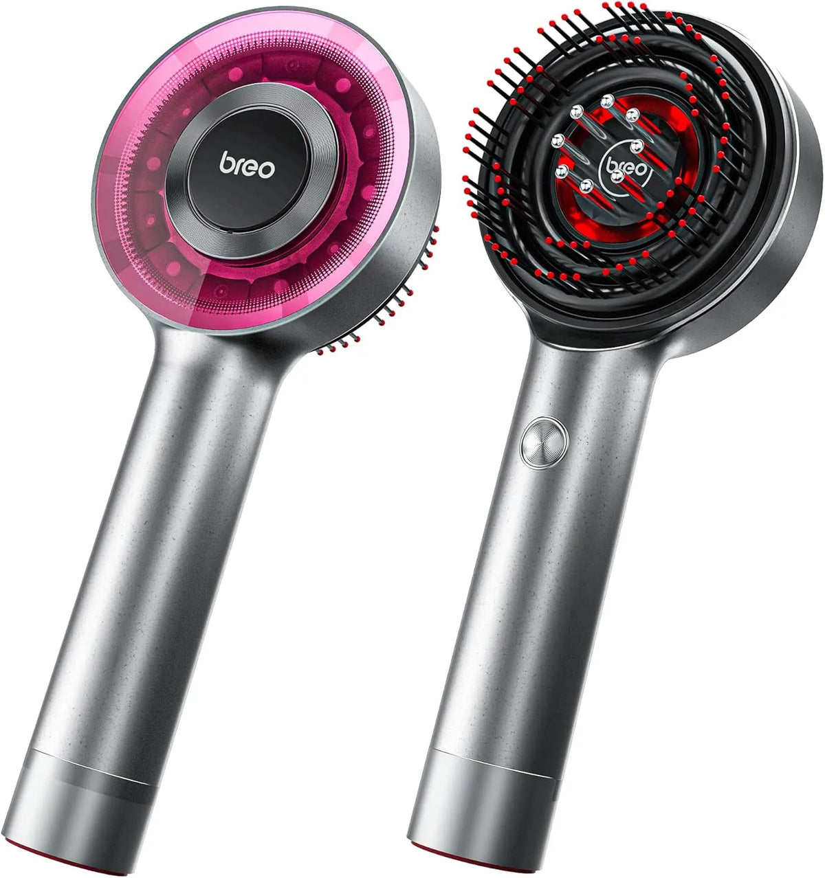 Scalp3 IPX7 Rotlicht-Kopfmassagebürste, Kopfhaut-Massagebürste, 3 ml, 650nm, tragbar, kabellos, für Heimgebrauch, Breo