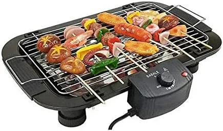 Camping-Grillofen, Elektrogrill, Heimgrill, tragbar, Outdoor, Holz