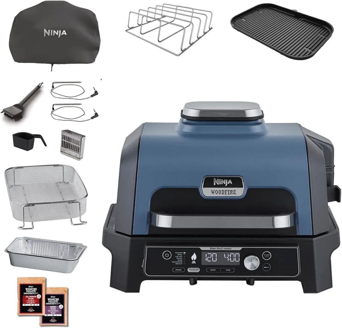 Ninja Grill, App, Pro, Elektrischer, App-Steuerung