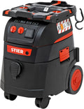 Staubsauger, 35 L, 1400 W, STIER ABS-35M 13m, elektrisches Staubsauggerät, Nass-Trockensauger ABS-35M Premium
