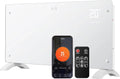 POWER 2500W 24H Konvektor-Heizung, 2500 W, freistehend, Timer, WLAN, Wärmefunktion, Glas, DONYER POWER