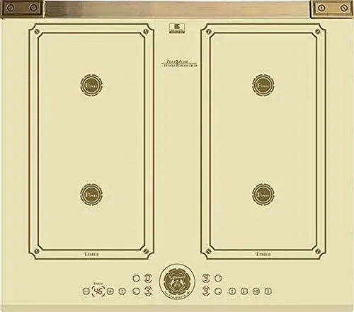 Glaskeramikkochfeld KCT 6745, 60cm, 4 Kochzonen, Boost, Touch-Bedienung, autark, Kaiser ElfAD Induktionskochfeld Autark 60cm, Power Booster