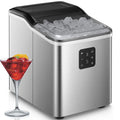 Eiswürfelmaschine, 2 L, NORTHCLAN, 4K UHD, Edelstahl, LED-Anzeige
