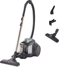 AEG CLEAN 6000 12m Staubsauger, 1,6 L, 550 W, 74 dB, Schwarz, 60 Prozent Recyclingmaterial, AL61C2ÖKO, 1,6l Staubbehälter, ETM Testsieger