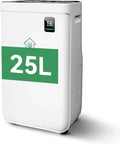 Luftentfeuchter, 80 ㎡, 215 m³, Raumentfeuchter, Luftentfeuchter 25 Liter/Tag für Räume von ca