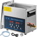 VEVOR Ultraschallreiniger, Reinigungsgerät, Ultraschallreinigungsgerät, 6 L, 220 V, Edelstahl