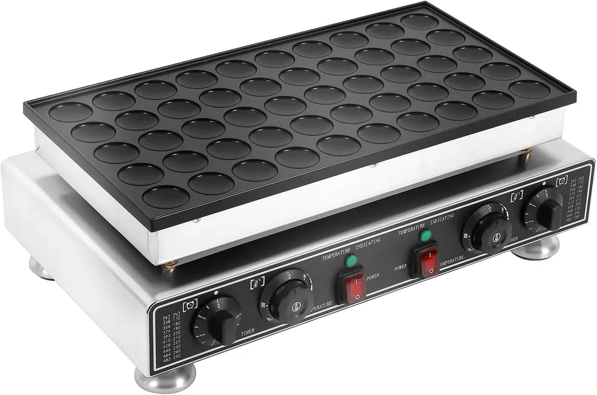 Muffin Maker, 1800 W, Antihaftbeschichtung, Edelstahl, für Zuhause & Gewerbe