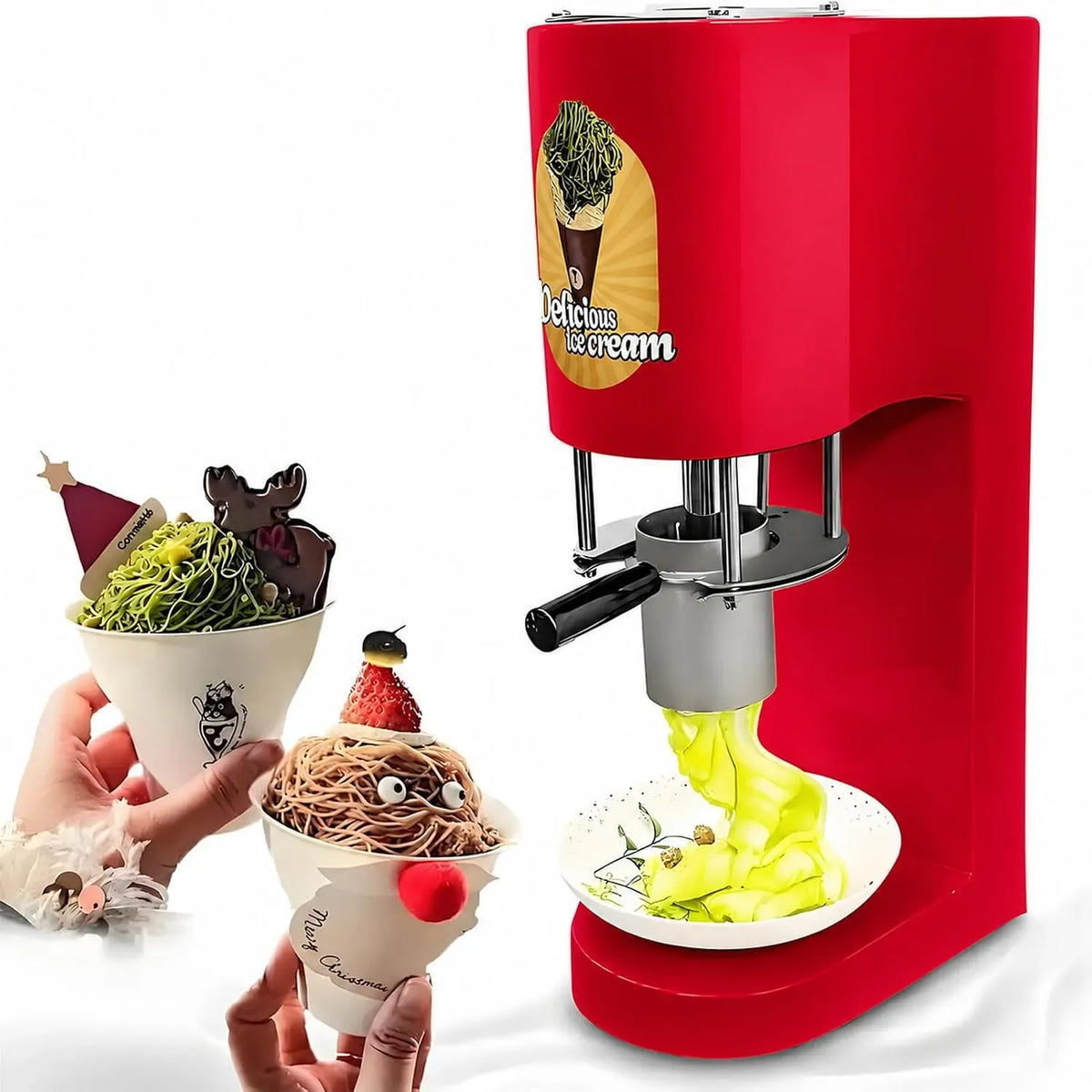 Nudelmaschine, 80 W, Nudelbereiter, gewerblich, Restaurant, Edelstahl