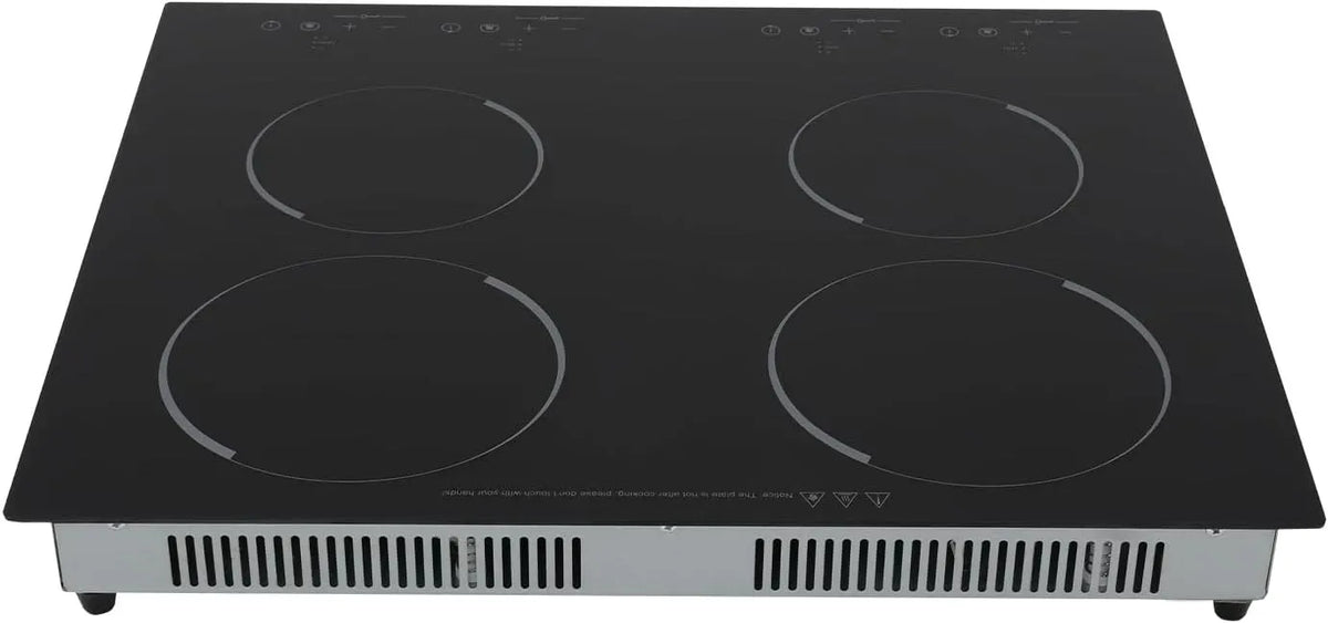 Glaskeramikkochfeld, Elektro, Einbau, Touch-Bedienung, KüChe Kochherd Mit Touchscreen Steuerung, 4 Brenner Kochplatte