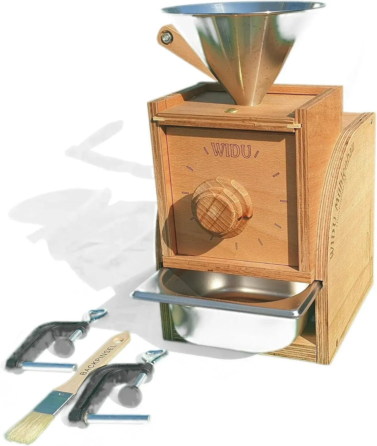 Getreidemühle, Kornmühle, WIDU, Kornmühle für Getreide, Handmühle 90 Mühlenbau Getreidemühle