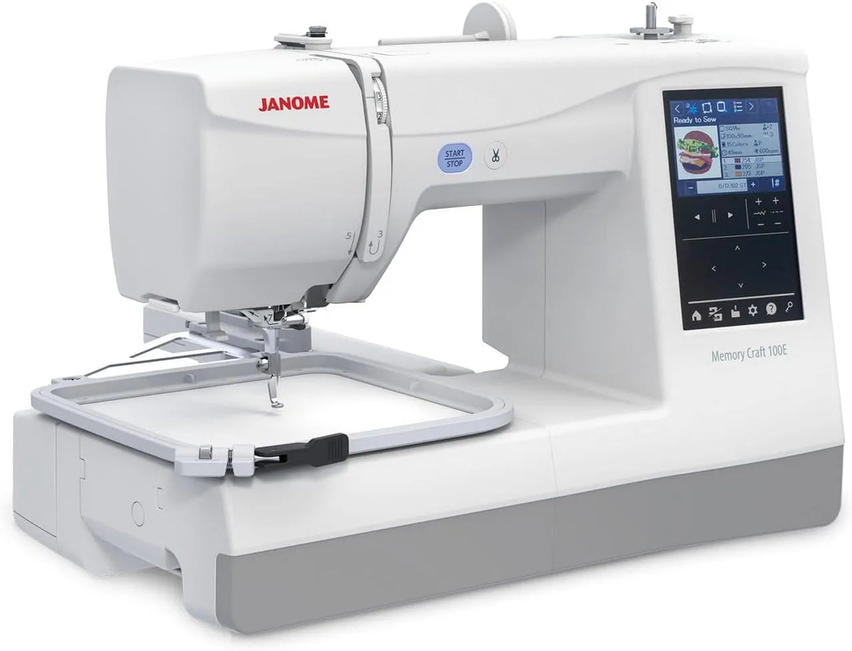 100E Stickmaschine, Stickautomat, Janome, Memory Craft nur Stickmaschine