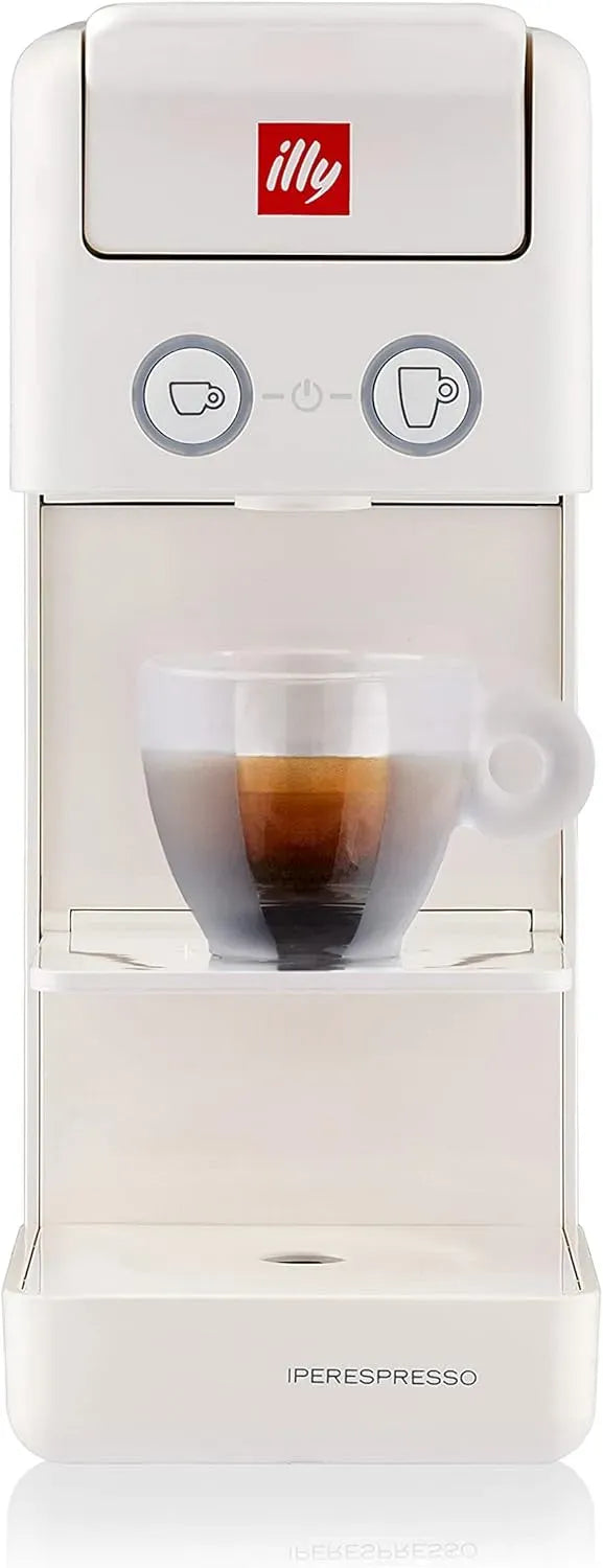 Kaffeemaschine Y3.3, Weiß, Illy 60416 Kaffee, Kaffeebereiter, Kaffeemaschine für Iperespresso Kapseln in Weiß