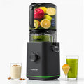 Entsafter, 600 W, AMZCHEF, 155 mm Einfüllschacht für Ganze Früchte und Gemüse