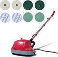 Staubsauger, elektrisches Staubsauggerät, Bohnermaschine, 5 in 1 Doppelkopf Bohnermaschine Polierer Staubsauger Poliermaschine