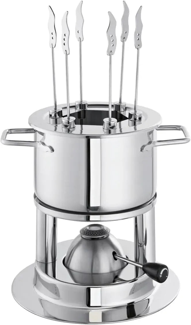Fondue, Edelstahl, 16 cm, Silber, Schulte-Ufer 69089-16 Hot Fondue Flamenco Hot