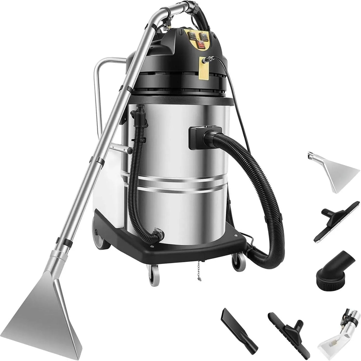Staubsauger, 60 L, 2110 W, gewerblich, 250 mbar Absaugung, 60 l kommerzielle Teppichreinigungsmaschine