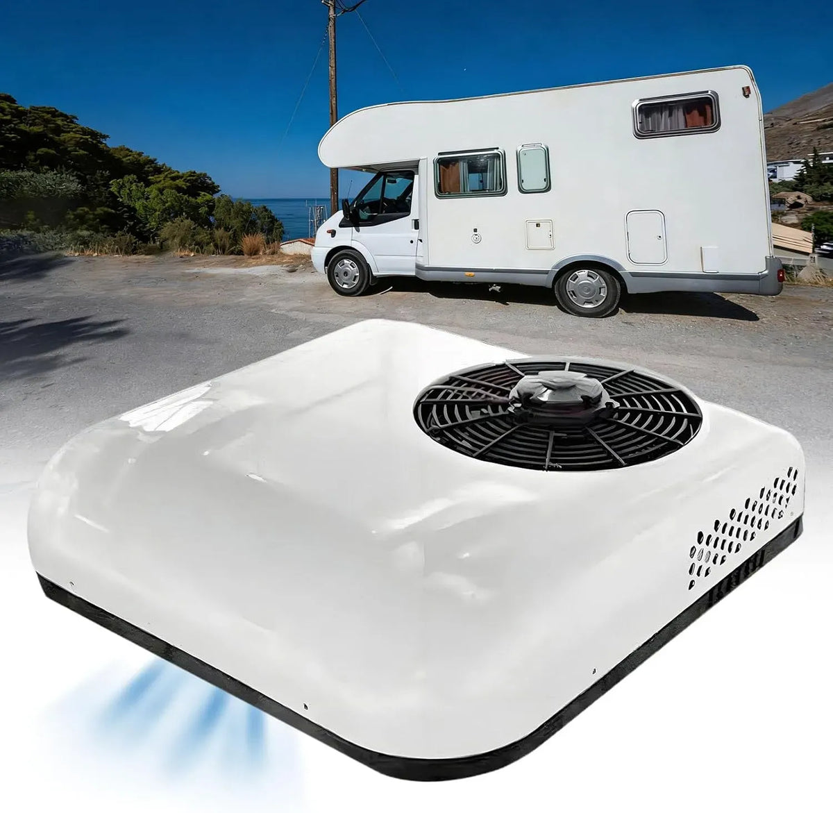 Klimaanlage 12V/24V, 2200 W, 12 V, leise, Für LKW