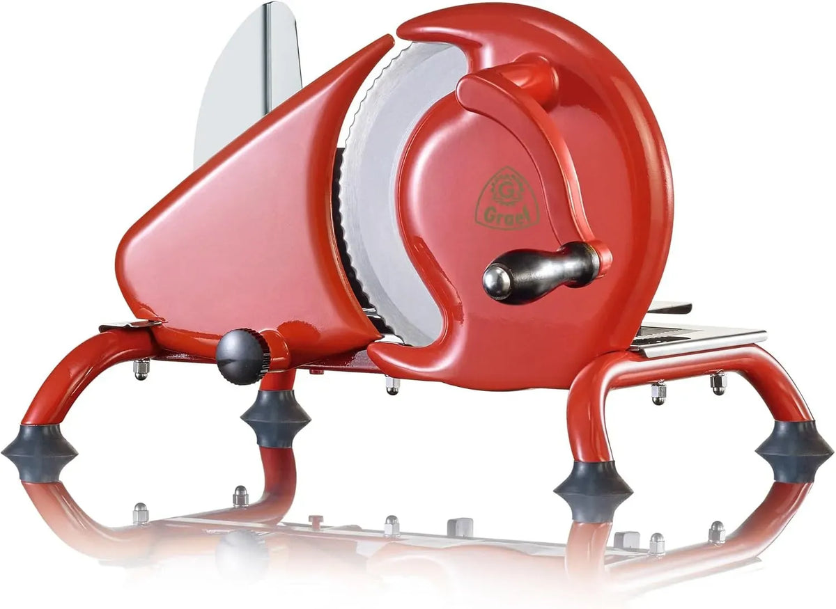 GRAEF H93 Edelstahl-Wellenschliffmesser, Brotschneidemaschine, Allesschneider, Schneidemaschine für Lebensmittel, 190 mm, 15 mm