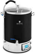 W 10 RCBM-40IN Bierbrauanlage, 40 L, 2500 W, 10 bis 100 °C, Gastronomie, Edelstahl, Glas, Royal