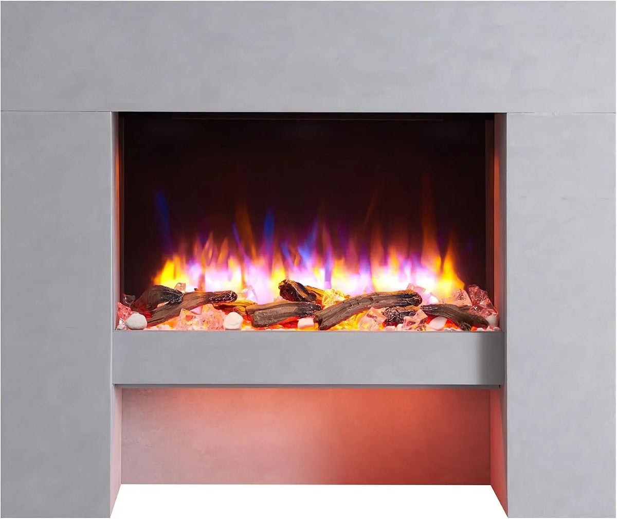 Elektrokamin, Standkamin, elektrischer Kamin, BALDERIA