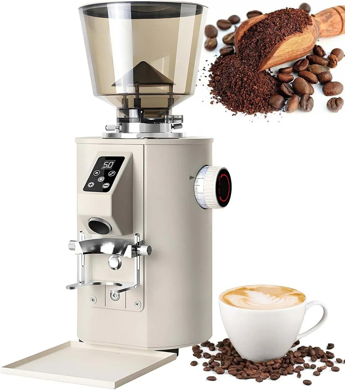 Tisch-KaffeemüHle, Kaffeebohnenmühle, 453 G, für Den Gewerblichen Gebrauch