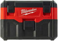 M18VC2-0 Filter, Rot, Milwaukee mit HEPA Filter 18 Volt