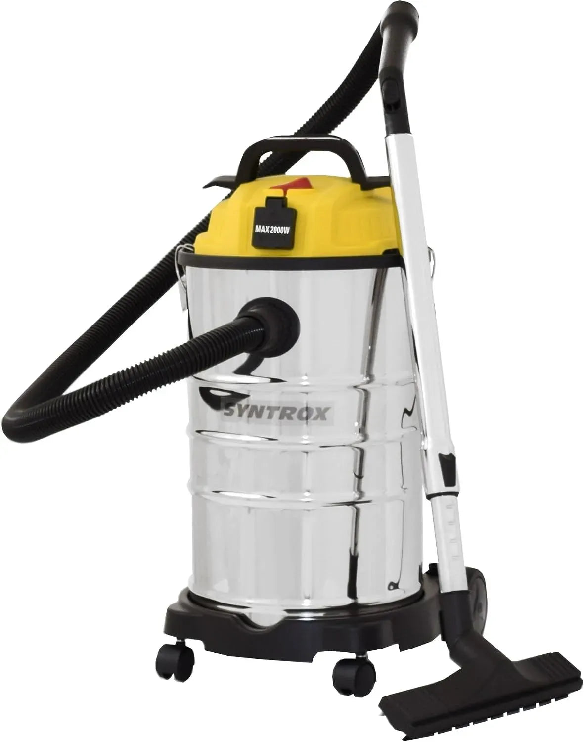Staubsauger, 30 L, Edelstahl, elektrisches Staubsauggerät