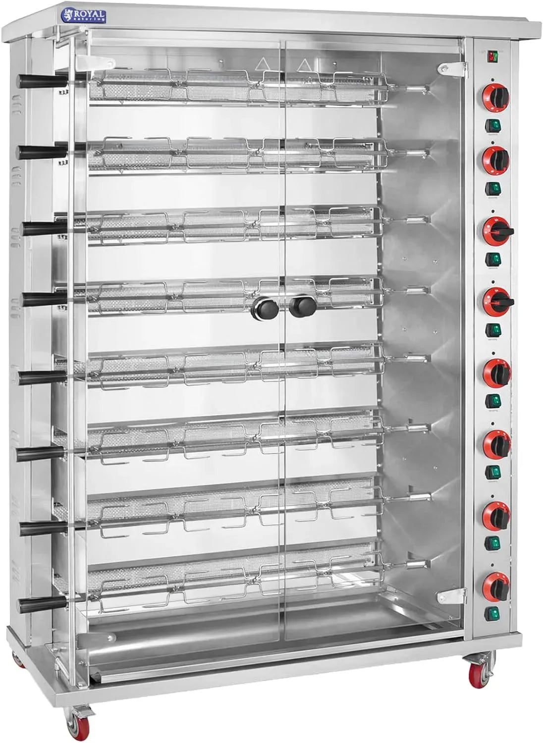 Vertikalgrill, Hähnchengrill, Gastronomie, Edelstahl