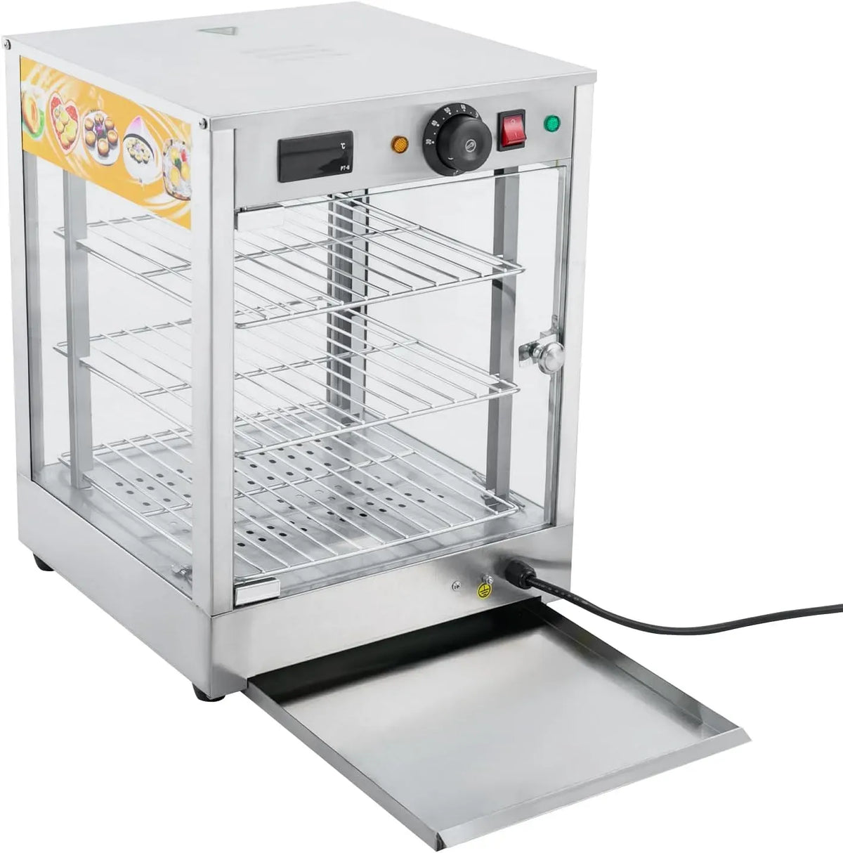 Speisenwärmer, Wärmebehälter, 800 W, 30 bis 85 °C, 220 V, Warmhaltefunktion, Wärmefunktion