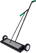Aufnahmewerkzeug, Kehrmaschine, Bodenkehrmaschine, 24 Zoll, Transportrollen, für Nägel