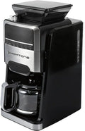 Kaffeemaschine 24h, 1400 W, Timer, Kaffeebereiter, elektrische Kaffeemaschine, Homtone Filterkaffeemaschine mit Abnehmbarem Mahlwerk & Thermoblock
