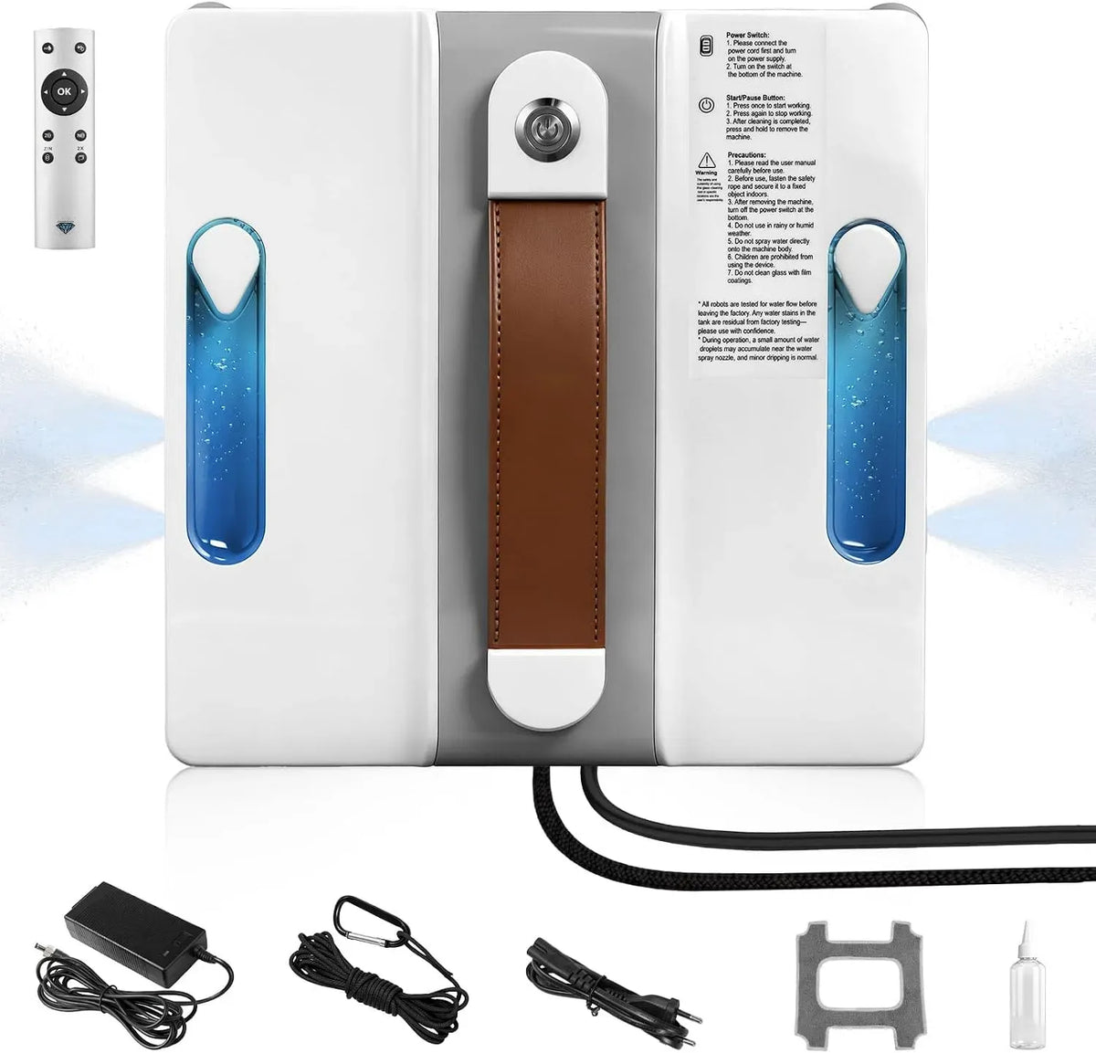 Fensterputzroboter, Fensterreiniger, elektrischer Fensterreiniger