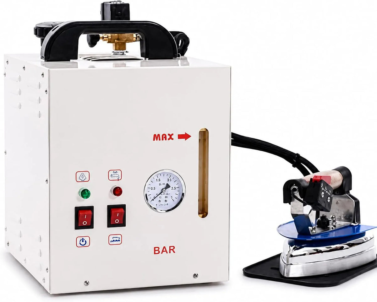 Industrie-Dampfbügeleisen-Kesselstation, elektrisches Bügeleisen, 4 L, 1600 W, 900 W, für Wäschereien