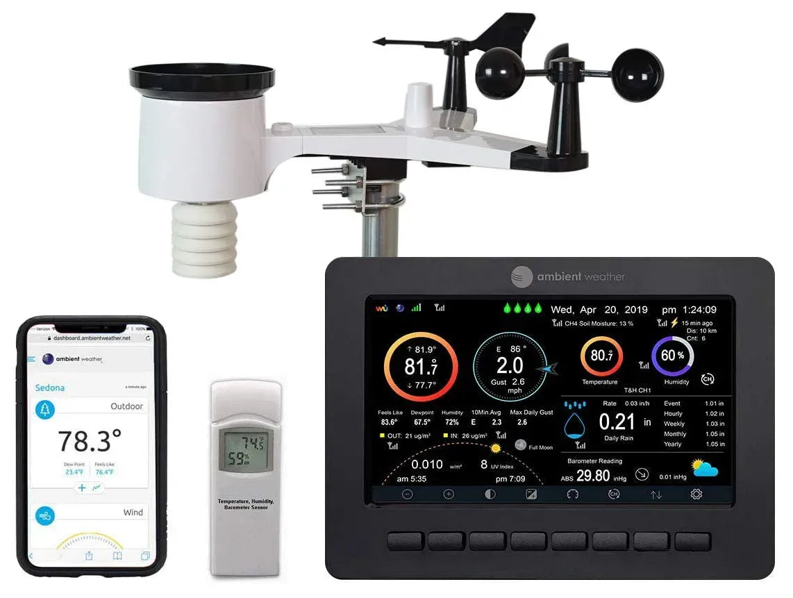 WS-2000 Wetterstation, Funkwetterstation, WLAN