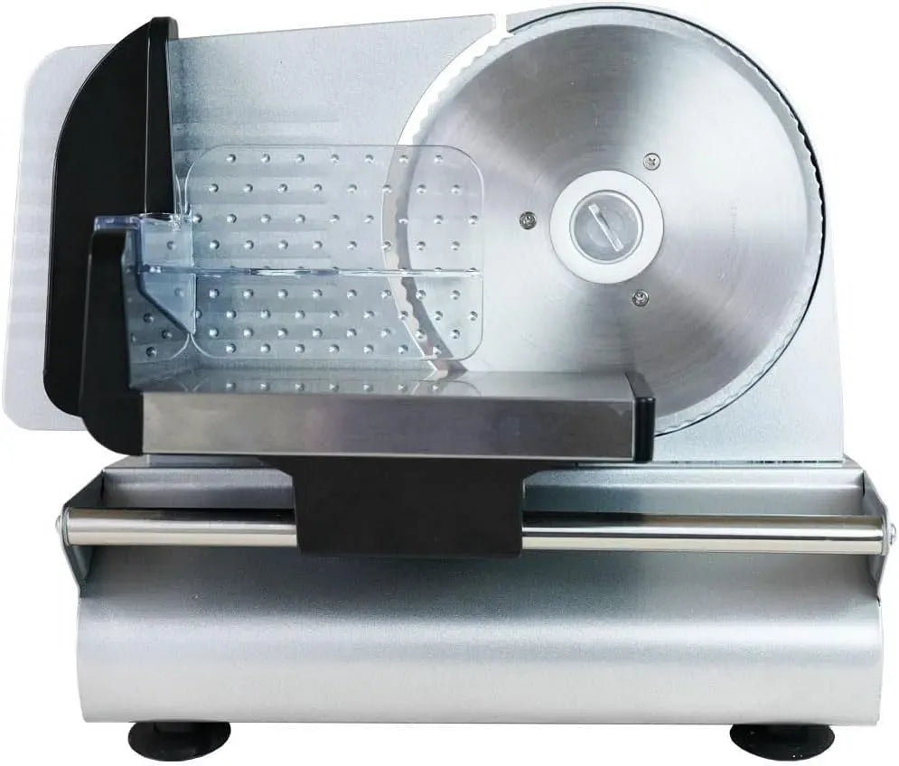 Brotschneidemaschine, Allesschneider, Schneidemaschine für Lebensmittel, 150 W, 15 Mm, Edelstahl, 7,5 Zoll