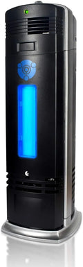 Luftreiniger B-1000, Schwarz, Luftreinigungsgerät, ionisator, permanent Filter luftreiniger pro ionisator mit uv-c sanitizer