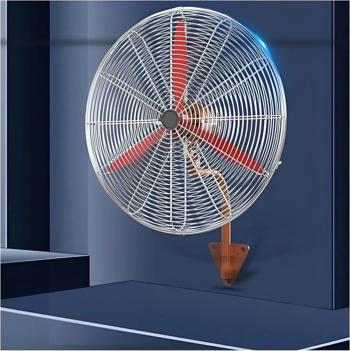 Ventilator, Industrie, 3 Geschwindigkeiten, leise, Leiser Motor, Einstellbare Neigung, Size : 780mm, 3 Geschwindigkeitseinstellungen