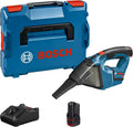 Bosch GAS 12 3.0Ah Staubsauger, 0,35 L, 12 V, 2x Akku + Ladegerät, L-BOXX