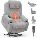 Relax- und Massagesessel, USB, 2 Getränkehalter, Typ C + USB-Anschlüsse