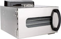 24h Zeitschaltuhr, Dörrautomat, Dörrgerät, Lebensmitteltrockner, 30 bis 90 °C, 2 Temperaturzonen, Edelstahl, Beeketal