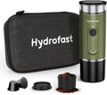 Espressomaschine, Tragbare 7800mAh, 20 bar Selbstheizend mit NS Kapseln & Boden